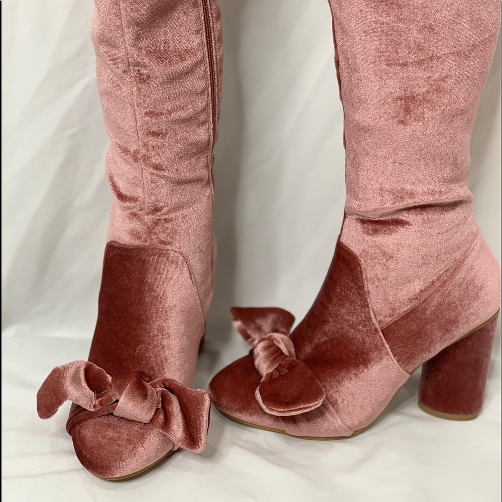 YOKI HERI OVER THE KNEE BOOTS